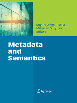 cover image of Metadata and Semantics